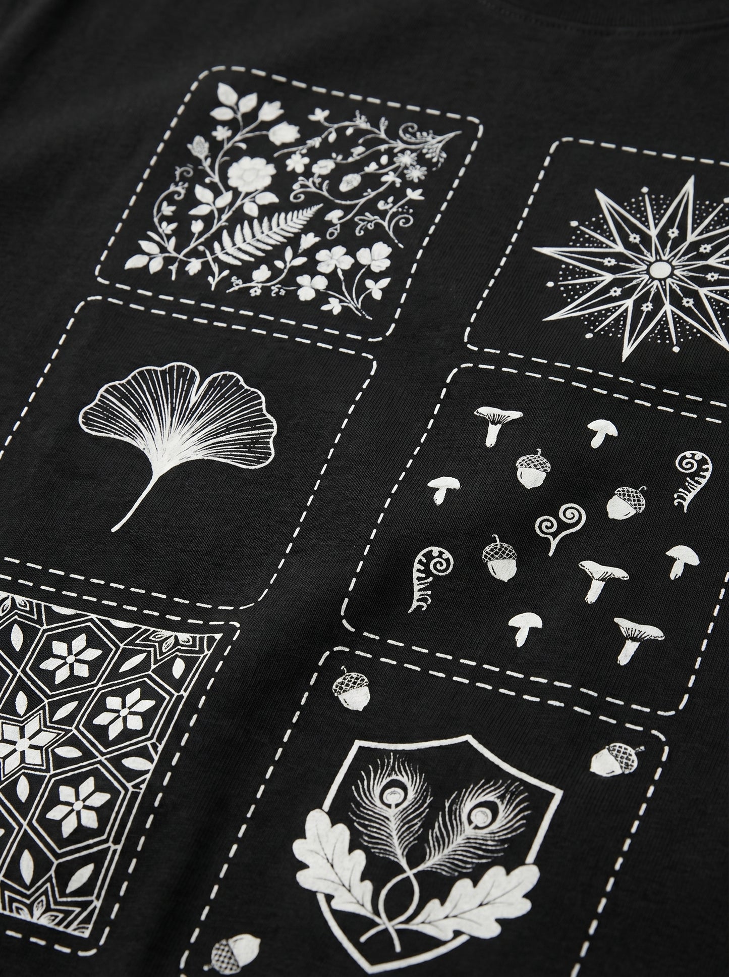 AesthoLook - Nature Blocks Minimal Tee