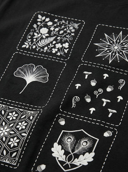 AesthoLook - Nature Blocks Minimal Tee