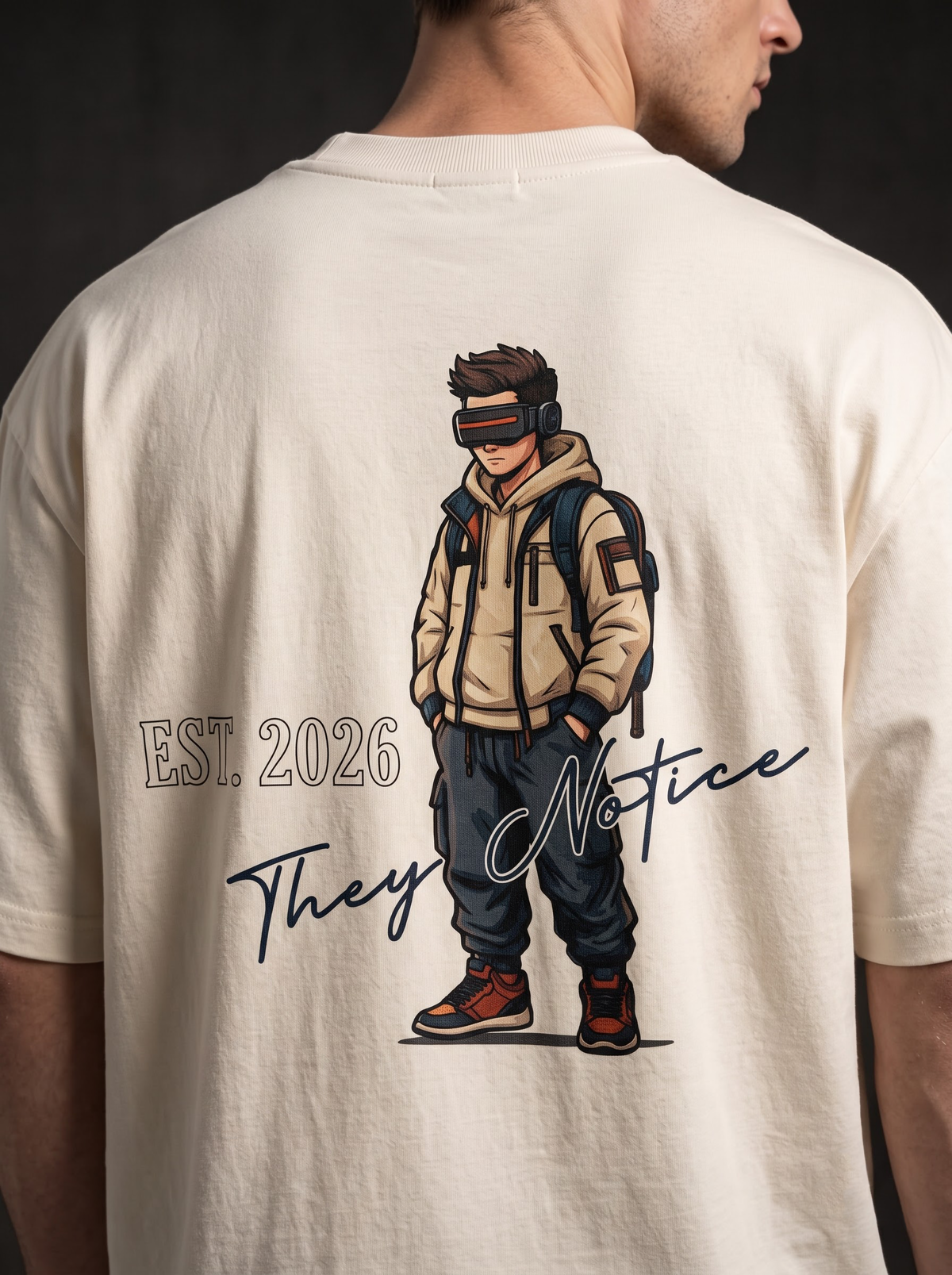 AesthoLook - Silent Attention Limited Edition Graphic Tee