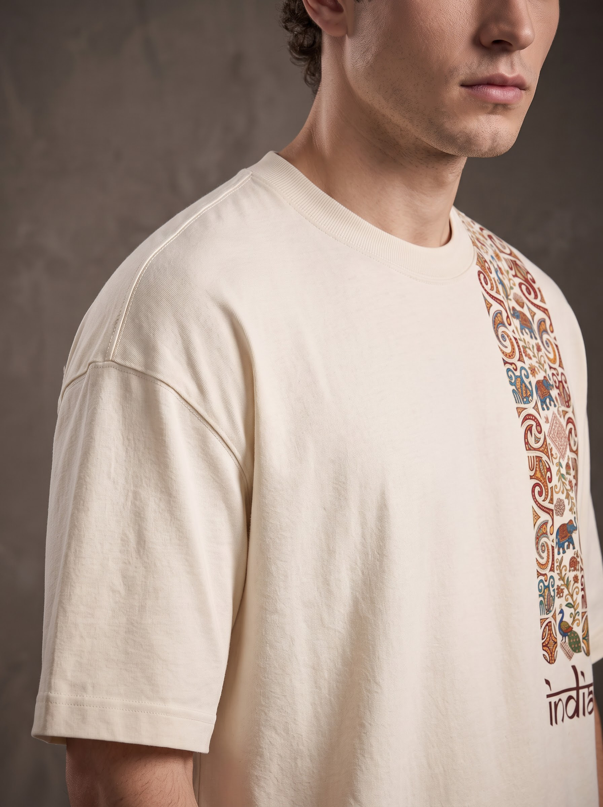 AesthoLook - Cultural Depth Premium Aesthetic Tee