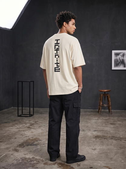 AesthoLook - Infinite Line Tee (Cream)