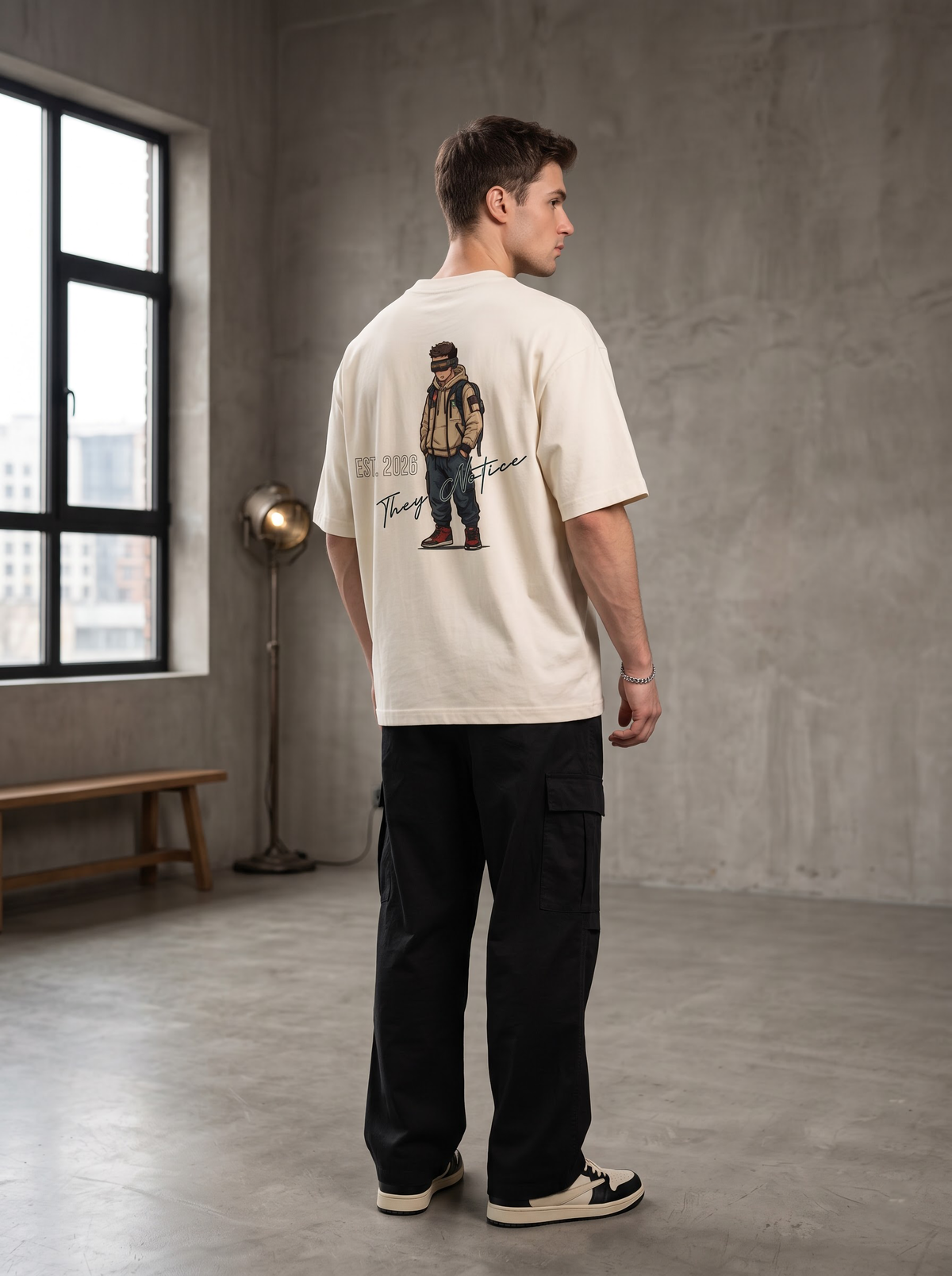 AesthoLook - Silent Attention Limited Edition Graphic Tee