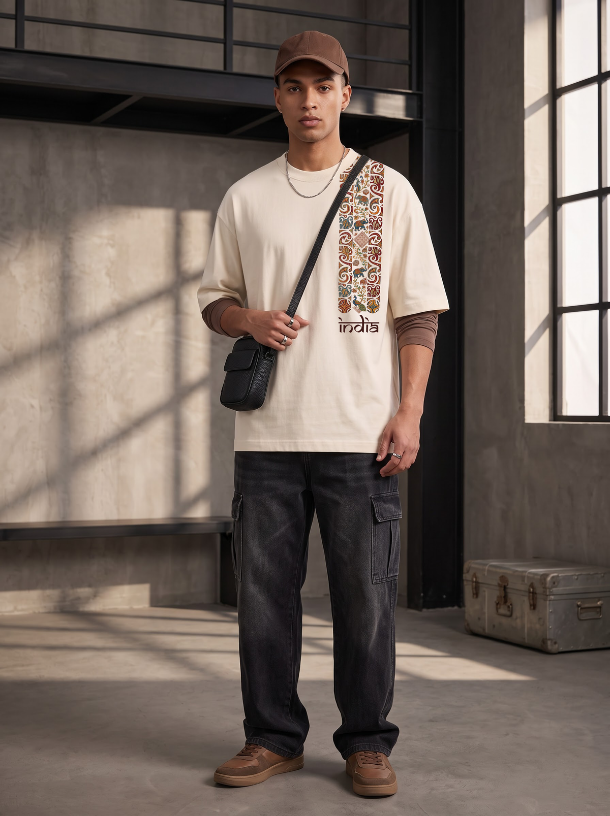 AesthoLook - Cultural Depth Premium Aesthetic Tee