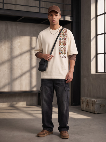 AesthoLook - Cultural Depth Premium Aesthetic Tee
