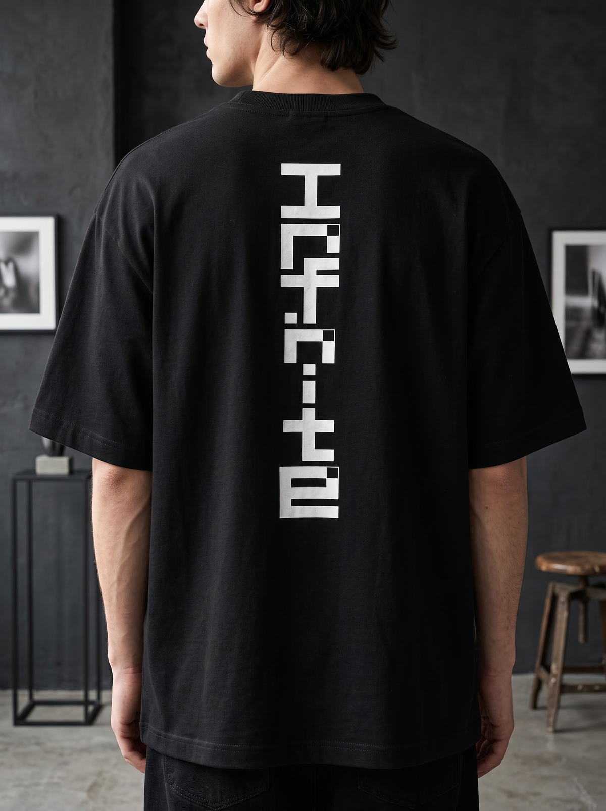 AesthoLook - Infinite Line Tee (Black)