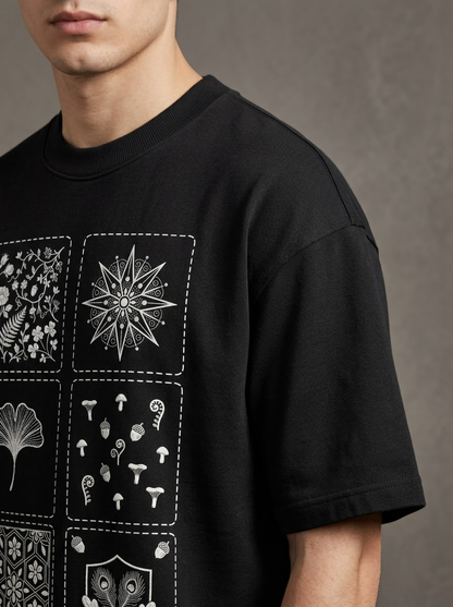 AesthoLook - Nature Blocks Minimal Tee