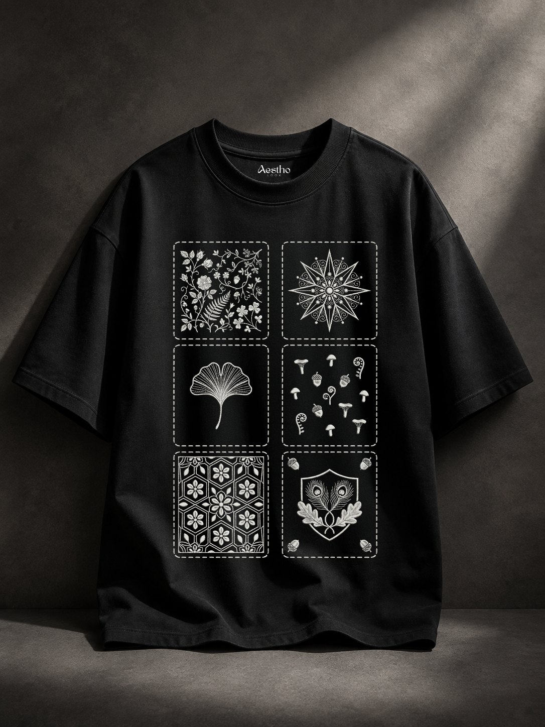 AesthoLook - Nature Blocks Minimal Tee