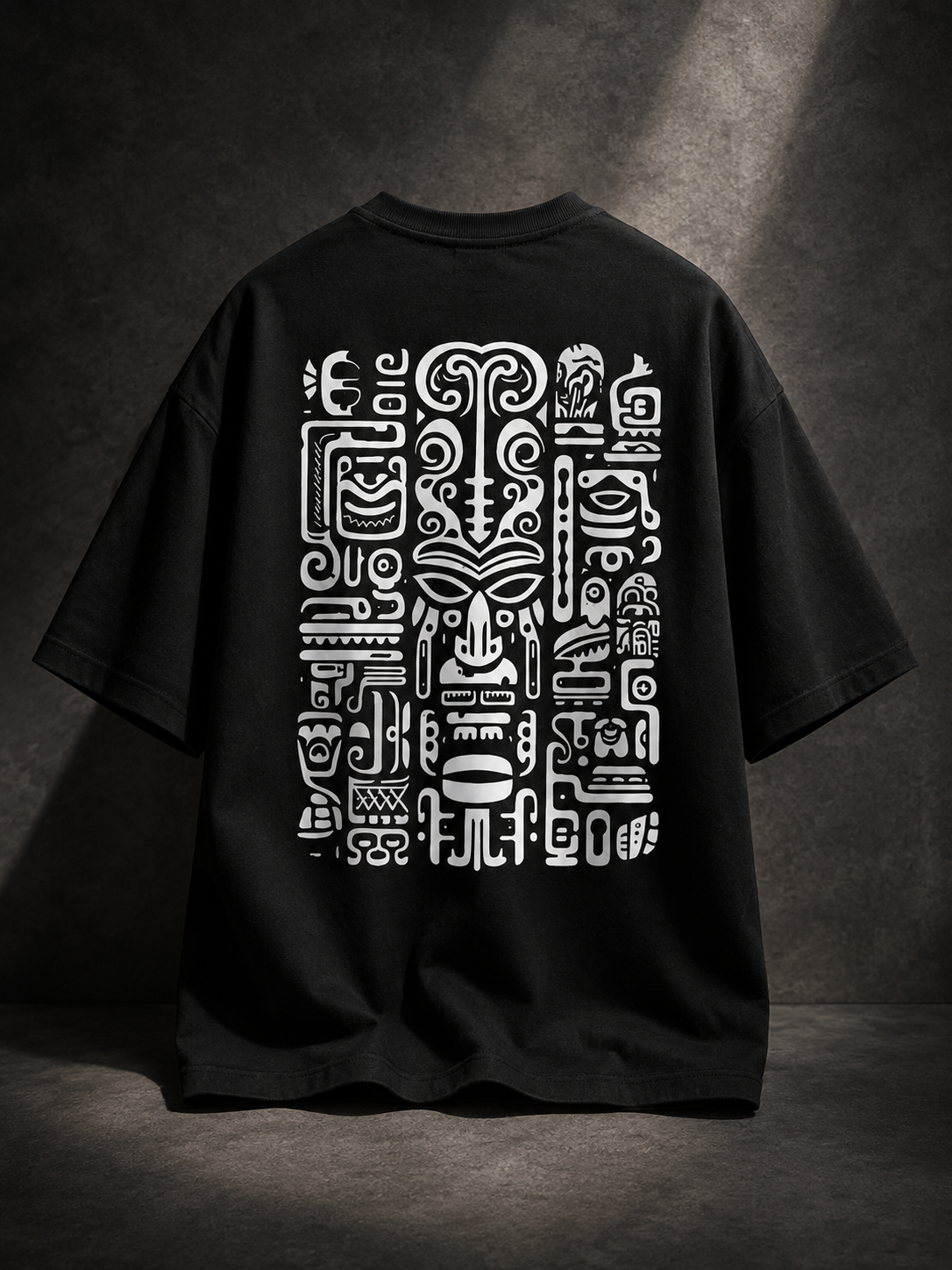 AesthoLook - Tribal Symbolic History Tee (Black)