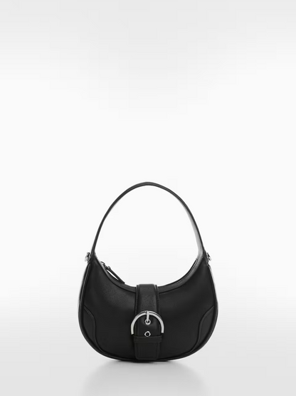 Buckle bag with double handle