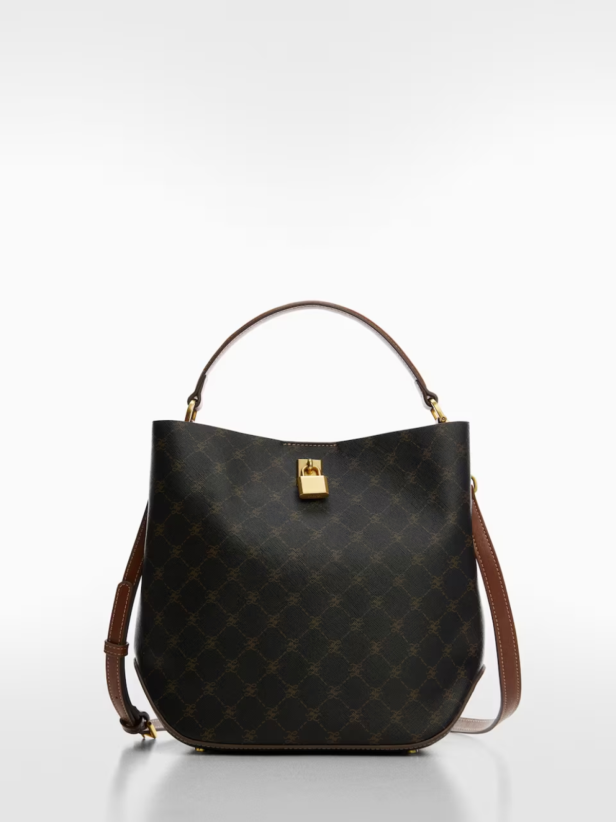 Shopper bag with padlock