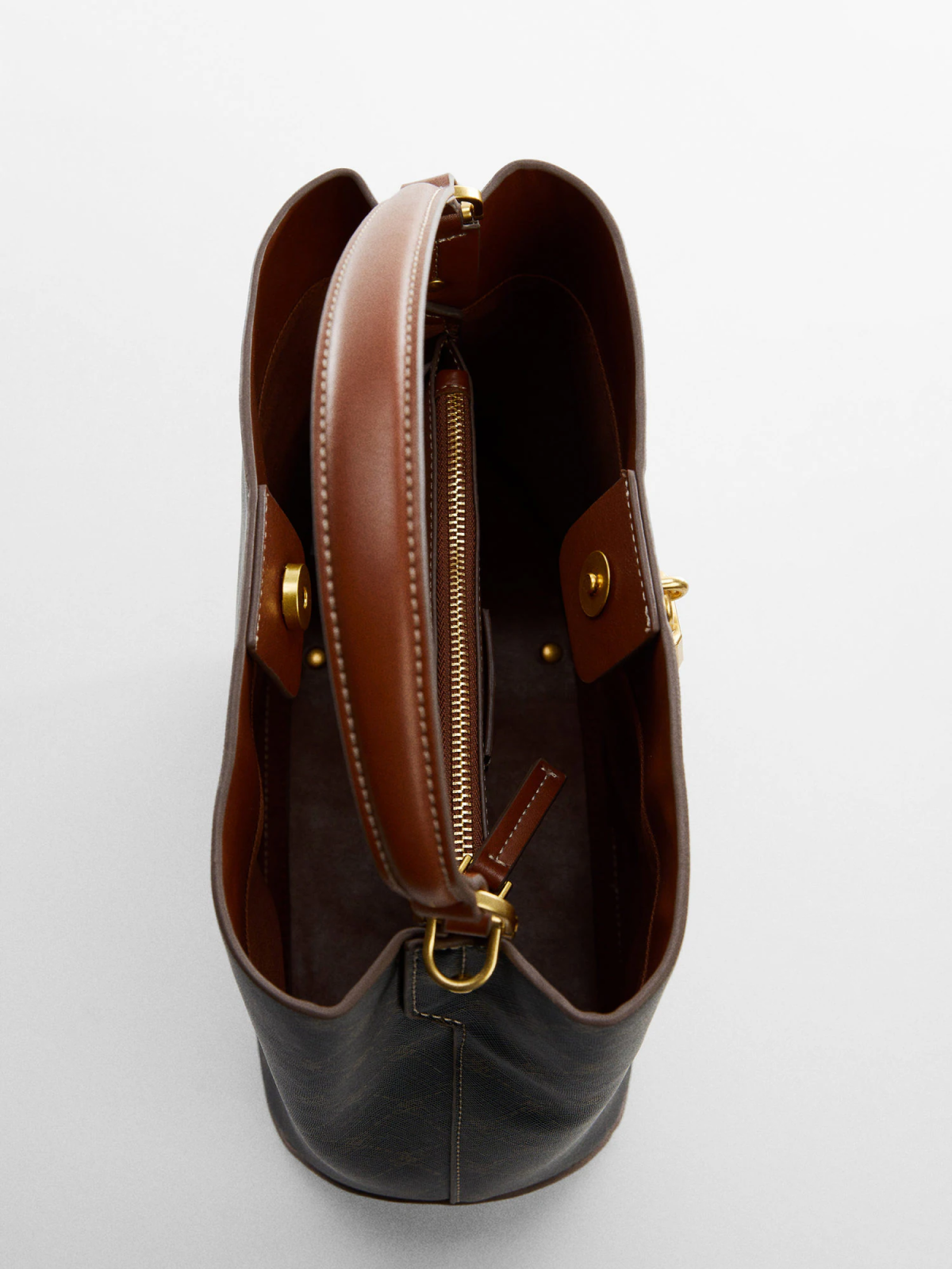 Shopper bag with padlock