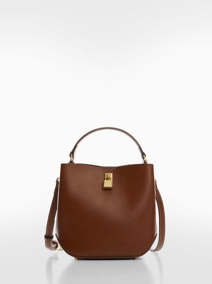 Shopper bag with padlock