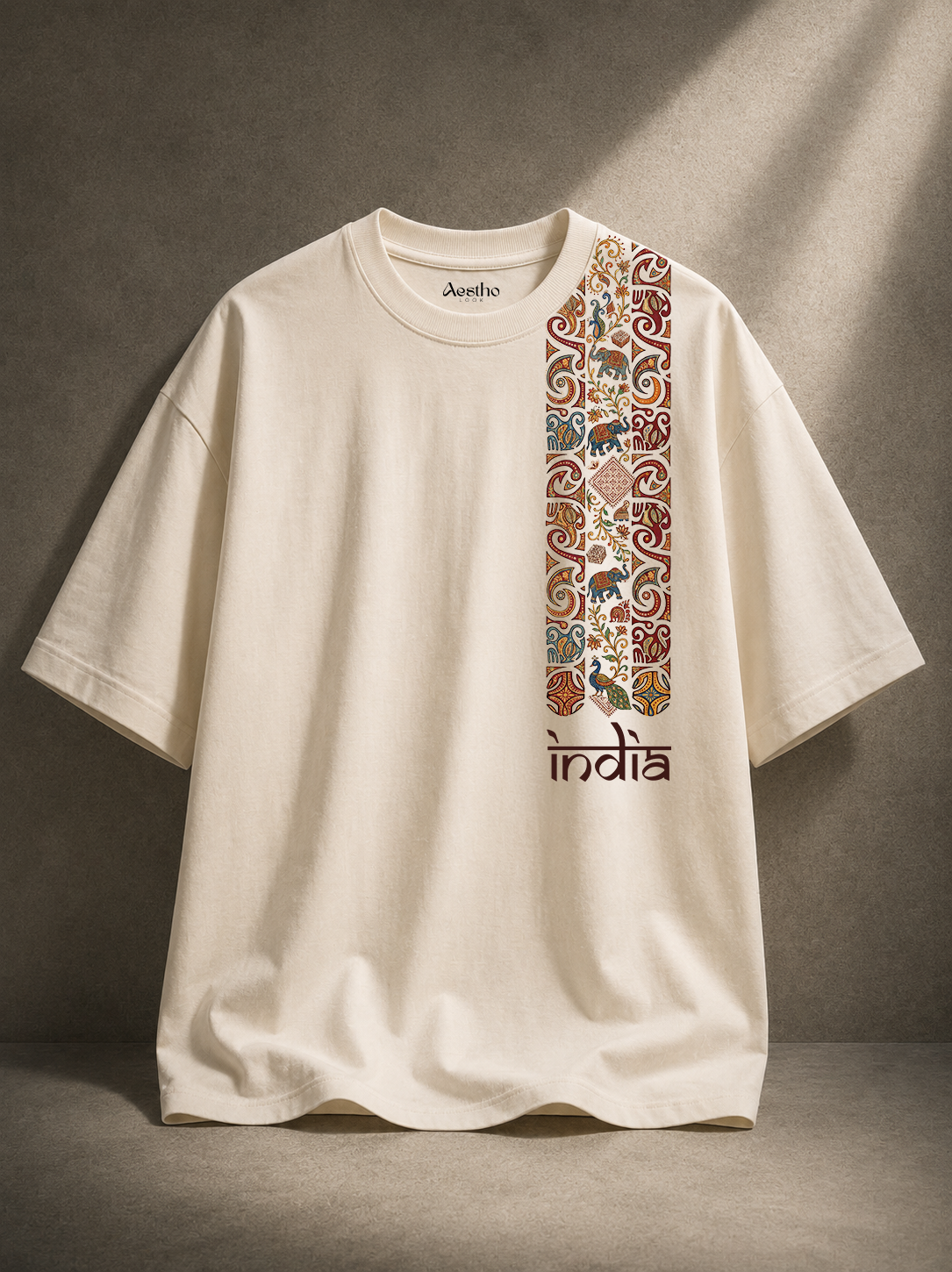 AesthoLook - Cultural Depth Premium Aesthetic Tee