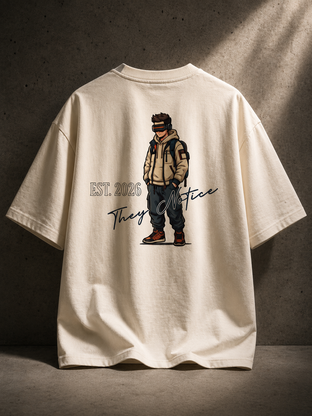 AesthoLook - Silent Attention Limited Edition Graphic Tee