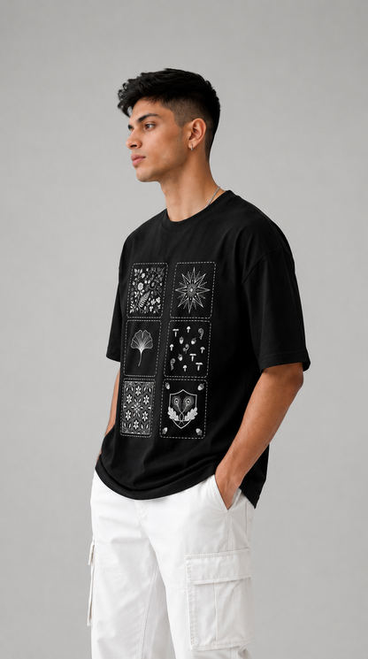 AesthoLook - Nature Blocks Minimal Tee